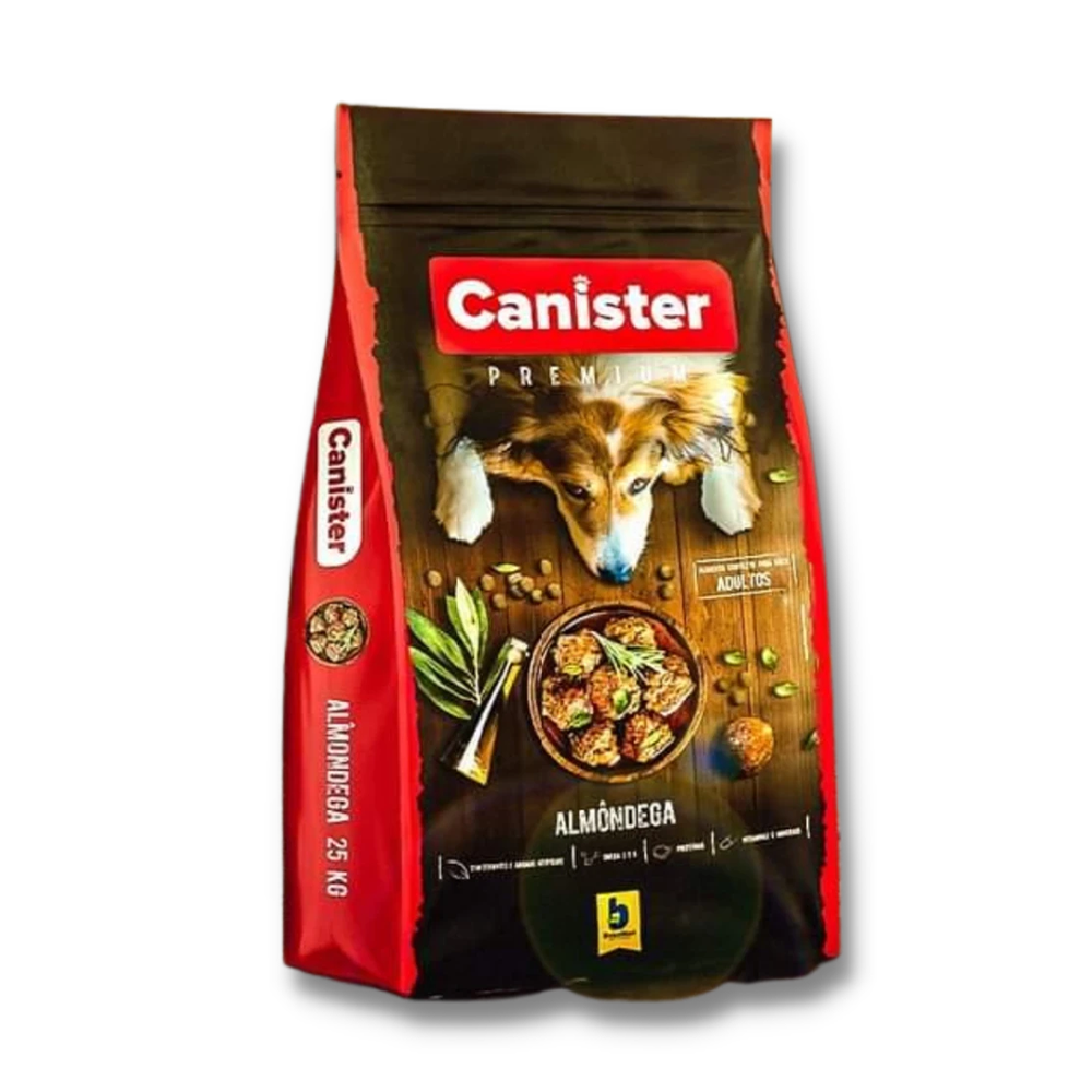 Ração Canister de Almôndega 25kg